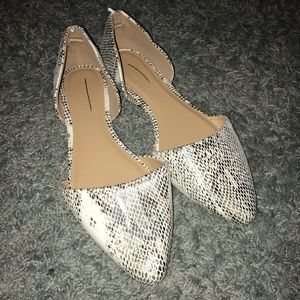 Old Navy Faux Snake Skin Flats